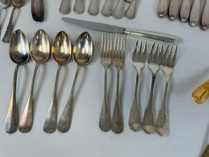 Important lot of silver and gilt metal including...