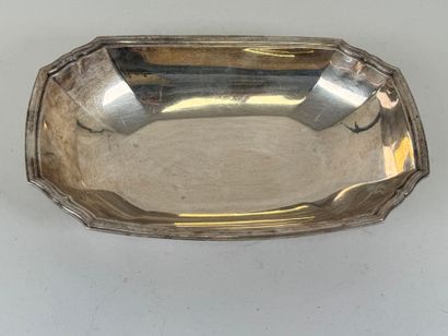 Panière en argent, poinçon Minerve à décor...