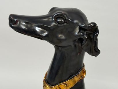 20th century school.
Guard dog.
Polychrome...