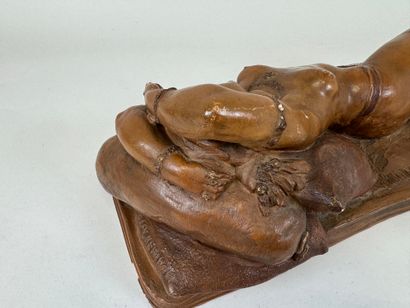 William LOCKERIDGE (XXe).
Odalisque allongée.
Sujet...