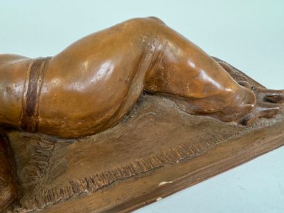 William LOCKERIDGE (XXe).
Odalisque allongée.
Sujet...