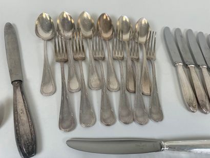 Important lot of silver and gilt metal including...