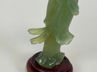 ASIA, 20th century.
Woman with a rose.
Subject...