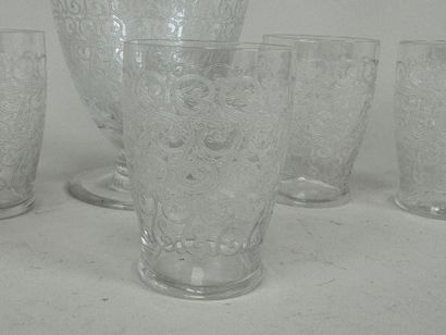 BACCARAT, France.
Modèle Combourg.
Partie...