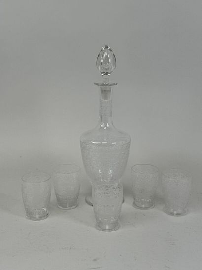 BACCARAT, France.
Modèle Combourg.
Partie...