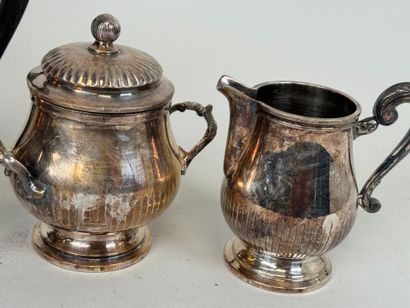GALLIA pour CHRISTOFLE.
Ensemble de quatre...