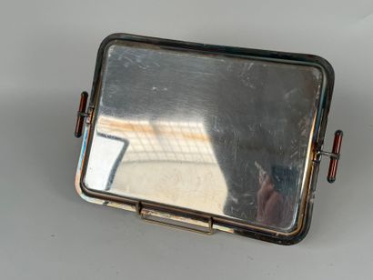 CHRISTOFLE, modèle Talisman.
Plateau rectangulaire...