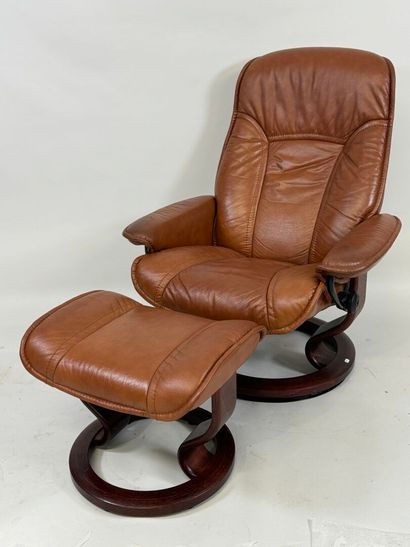 Fauteuil stressless pivotant et inclinable...