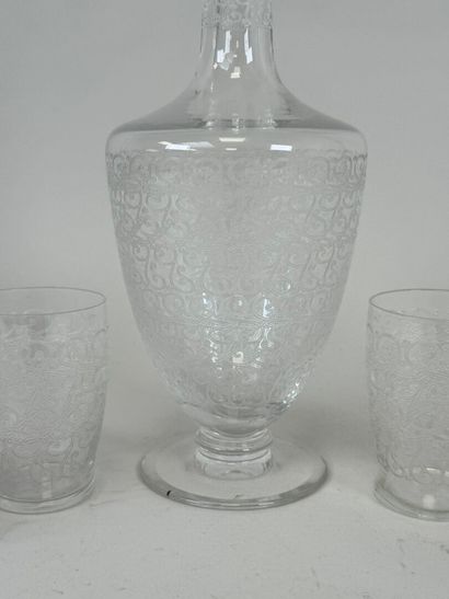 BACCARAT, France.
Modèle Combourg.
Partie...
