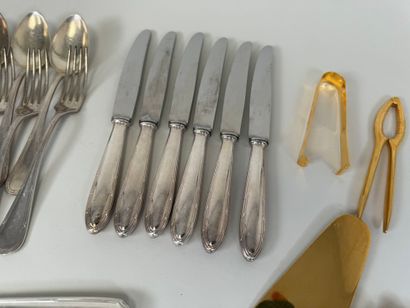 Important lot of silver and gilt metal including...