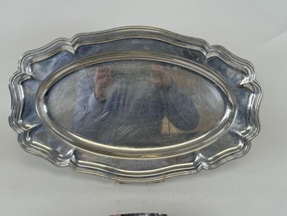 GALLIA pour CHRISTOFLE.
Saucière sur talon...