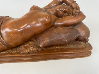 William LOCKERIDGE (XXe).
Odalisque allongée.
Sujet...