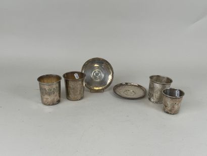 Lot en argent, poisson Minerve, comprenant...