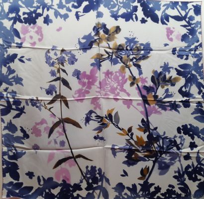NINA RICCI.
Silk twill square decorated with...