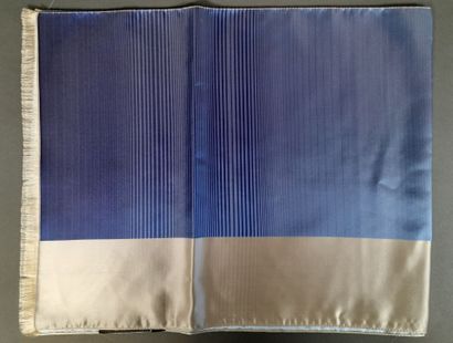Lot including:
- DKNY.
Silk twill square...