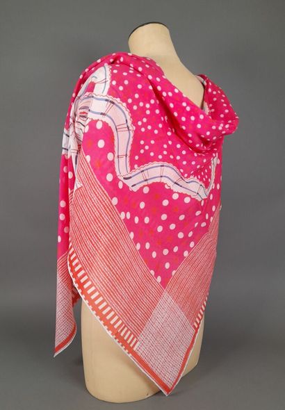 INES DE LA FRESSANGE, PARIS.
Cotton and silk...