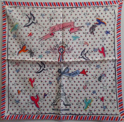 INES DE LA FRESSANGE, PARIS.
Set of two cotton...