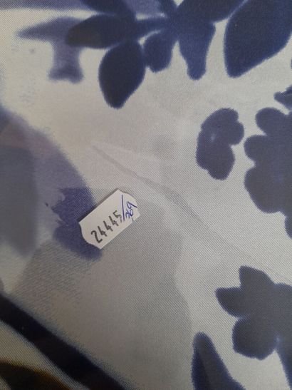 NINA RICCI.
Silk twill square decorated with...