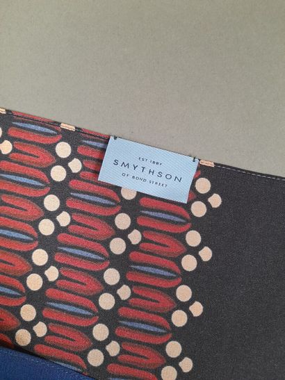 SMYTHSON OF BOND STREET.
Silk fringed scarf...