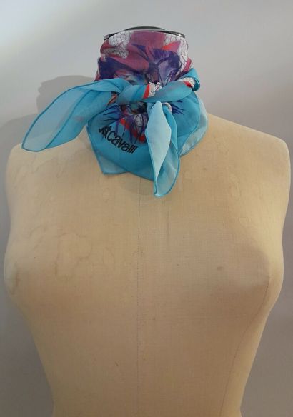 ROBERTO CAVALLI.
Lot including: 
- Polyester...