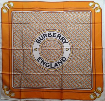 BURBERRY LONDON ENGLAND.
Silk twill square...