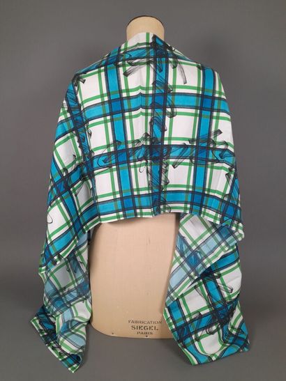 Lot including: 
- UTERQUE.
Silk twill square...