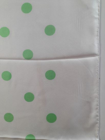 OSCAR DE LA RENTA.
Silk twill square decorated...