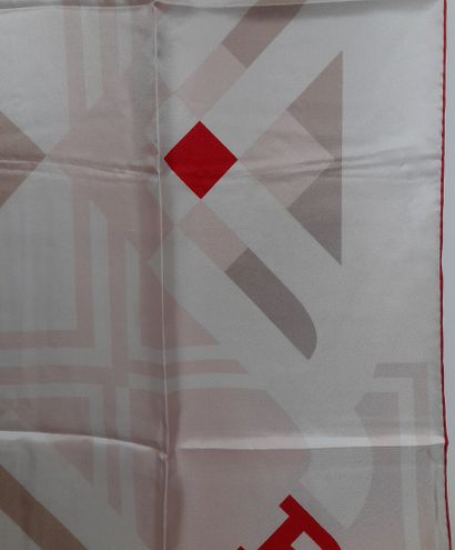 BALLY.
Silk twill square decorated with the...