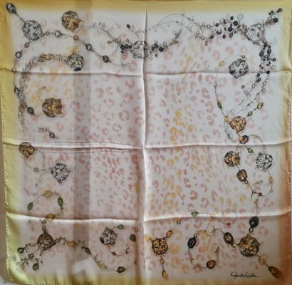 GABRIELLA RIVALTA.
Silk square decorated...