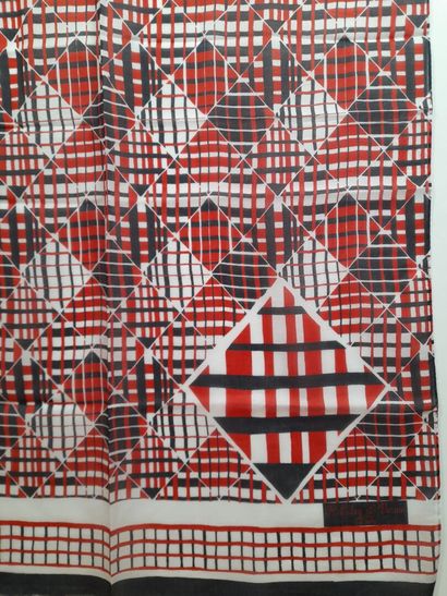 HOLLIDAY & BROWN, LONDON.
Cotton scarf with...