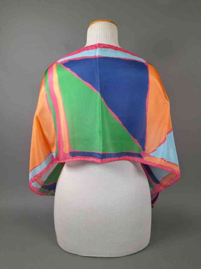 VIVIENNE WESTWOOD.
Silk scarf with geometric...