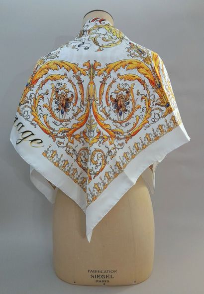 ALEKSANDER ALEMBERT.
Silk twill square decorated...
