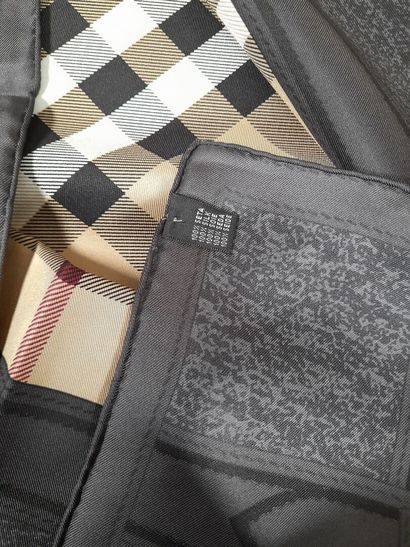 BURBERRY (attributed to).
Silk twill square...