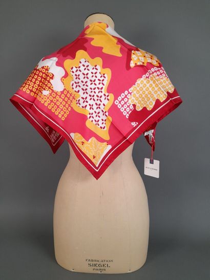 INES DE LA FRESSANGE, PARIS.
Silk twill square...