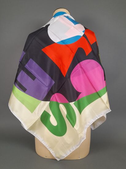 SEE BY CHLOE.
Silk square with polychrome...