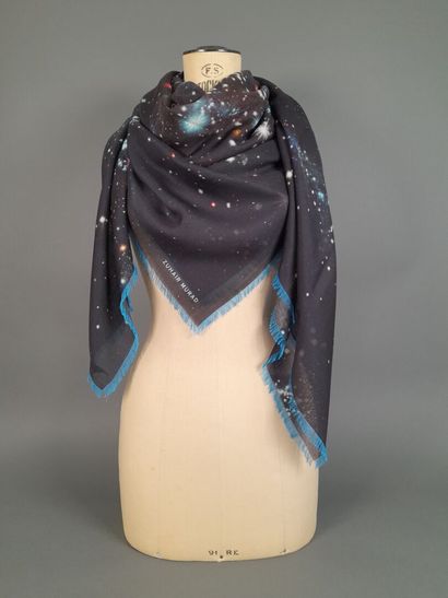 ZUHAIR MURAD.
Silk and wool fringed stole...