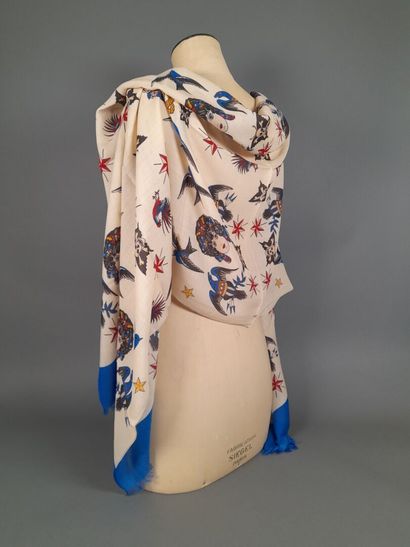 HOLLIDAY & BROWN, LONDON.
Fringed cashmere...