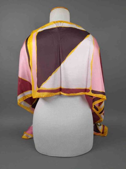 VIVIENNE WESTWOOD.
Silk scarf with geometric...