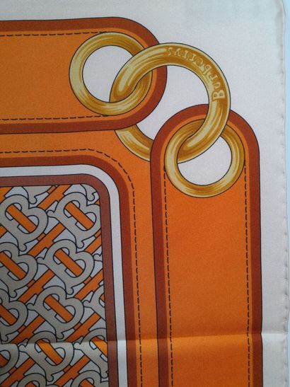 BURBERRY LONDON ENGLAND.
Silk twill square...