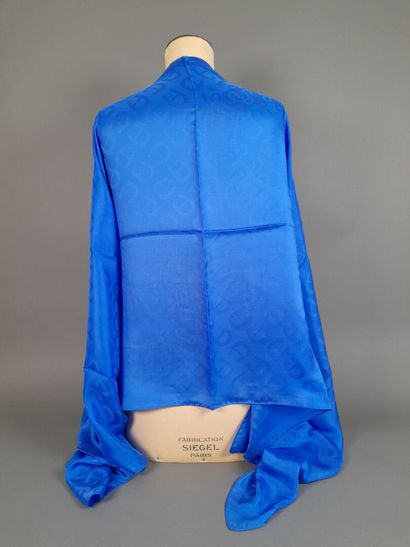 Lot including: 
- AIGNIER.
Blue silk scarf...