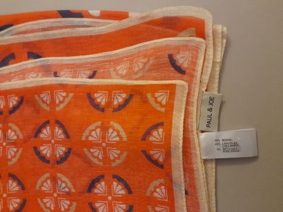 PAUL ET JOE.
Lot including: 
- Viscose and...