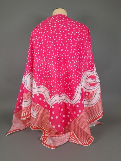 INES DE LA FRESSANGE, PARIS.
Cotton and silk...