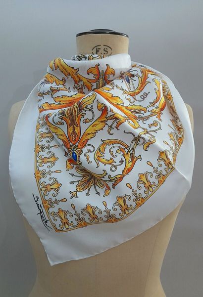 ALEKSANDER ALEMBERT.
Silk twill square decorated...