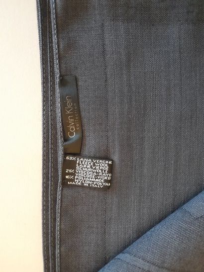Lot including:
-CALVIN KLEIN.
Wool, viscose...