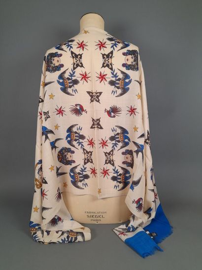 HOLLIDAY & BROWN, LONDON.
Fringed cashmere...