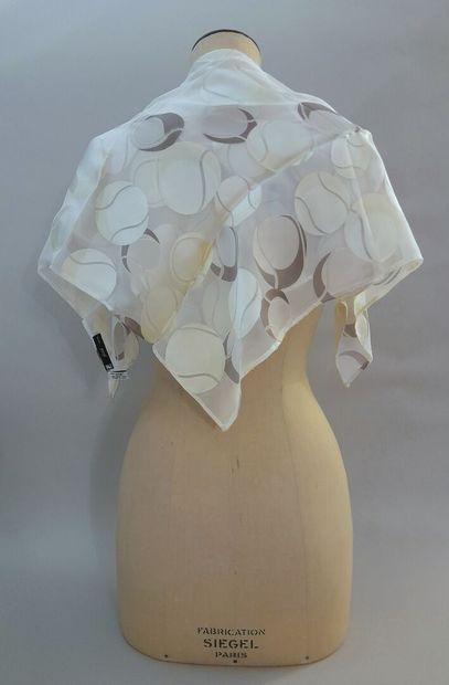 Lot including: 
- GRAEME BLACK.
Silk square...