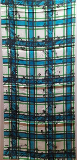 Lot including: 
- UTERQUE.
Silk twill square...