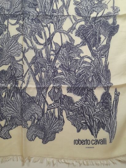 ROBERTO CAVALLI, FIRENZE.
Fringed modal and...