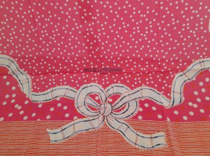 INES DE LA FRESSANGE, PARIS.
Cotton and silk...