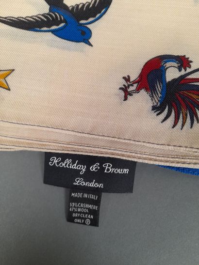 HOLLIDAY & BROWN, LONDON.
Fringed cashmere...